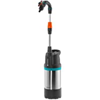 Los mejores  - GARDENA 01766-61 4700-2 - Bomba de barril de lluvia automática (acero inoxidable)- color plateado- negro y naranja